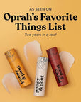 Poppy & Pout Marshmallow Creme Jumbo Lip Balm | All Natural Lip Balms & Moisturizers | Hydrates with Beeswax, Vitamin E, Organic Coconut Oil | Cruelty-Free | Lip Balm in Recyclable Cardboard Tube
