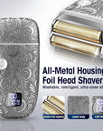 Suttik Foil Shavers for Men Electric Razor, Clippers and Trimmer for Men with LED Display, Waterproof