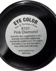 Pink Diamond Shimmering Rose Pressed Powder Single Vegan Eyeshadow; Talc, Paraben & Cruelty Free