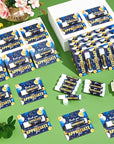 30 Pack Thank You Lip Balm Gifts Bulk, Blue Gold Moisturizing Nourishing Lip Balm Gifts, Appreciation Party Favor for Women Man Coworker Employee We Appreciate You Baby Shower Birthday Party Supplies