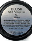 Bella Dark Red Rogue Pink Rouge Rosewood Blush Cruelty Free