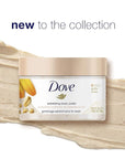 Dove Scrub for Silky Skin Oatmeal & Calendula Oil Body Scrub Exfoliates & Gives Lasting Nourishment 10.5 oz 4 Count