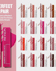 Revlon ColorStay Limitless Matte Liquid Lipstick, Vegan Formula, No-Budge, Longwear Lip Color, Long Lasting, Lightweight/Comfortable, Waterproof, 002 Poster Child, 0.17 fl oz