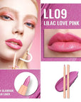 Oulac Waterproof Lipliner Pencil Set - Smooth and Creamy, Retractable Lip Makeup for Precision Application, Vegan & Cruelty-Free, L02+L06+L09