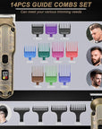 Beard Trimmer Kit Hair Clipper Set Professional Electric Foil Shaver Razor for Men Haircutting Machine for Barber Clippers and Trimmers Grooming Kit Nose Body Hair Trimmer