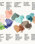 Pacifica Eyeshadow Palette – Waikiki Mineral Eyeshadow, Blendable Shimmer & Matte Shades w/Velvet Matte, Shimmer & Metallic, Cocoa Butter Infused, Talc-Free, Vegan & Cruelty-Free, 0.24 oz 10 Shades
