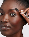 Tweezerman Exclusive Tea Rose Brow Shaping Scissors & Brush