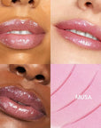 ColourPop Winx Club Ultra Glossy Lip Gloss - Hydrating Pink Lip Gloss for Juicy, Fuller-Looking Lips - Formulated with Jojoba Oil to Moisturize & Nourish - Musa (0.11 oz)