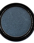 Dark Starry Night Metallic Navy Blue Grey Gray Silver Shimmer Pressed Powder Single Vegan Eyeshadow; Talc, Paraben & Cruelty Free