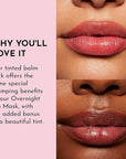 LAWLESS Forget the Filler Lip Plumping Line Smoothing Tinted Balm, Cherry Vanilla, Red, 0.09 Ounce