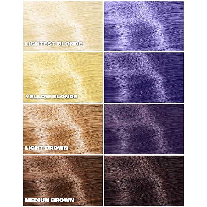 Good Dye Young Semi-Permanent Hair Color, Vegan and Cruelty-Free Purple Hair Dye, Last up to 24 Washes, Non-Damaging Conditioning Hair Color (5FL OZ, Wisteria)