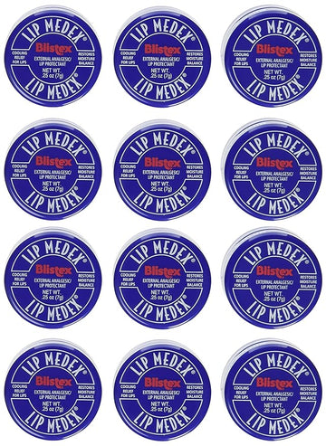 Blistex Lip Medex.25-Ounce (Pack of 12)
