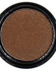 Truffle Chocolate Deep Dark Chestnut Cocoa Brown Shimmer Pressed Powder Single Vegan Eyeshadow; Talc, Paraben & Cruelty Free