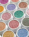 ColourPop Super Shock Shadow - High-Pigment, Crème-Powder Eye Makeup - Single Glitter Eyeshadow with Zero Fallout and Unique Bouncy Texture - Soft Golden Ivory Eyeshadow - Bae (0.07 oz)