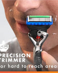Gillette Fusion ProGlide Razor for Men, Handle + 4 Blade Refills