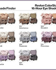 Revlon Eyeshadow Palette, ColorStay 16 Hour Eye Makeup, Velvety Pigmented Blendable Matte & Shimmer Finishes, 510 Precocious, 0.16 Oz,Cream,Powder