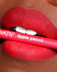 ColourPop Lippie Lip Pencil Vault - High-Pigment, Long-Lasting & Sharpenable Lip Liner with High-Impact Color - Vegan, Cream Formula with Precise Application - Bring the Heat (0.04 oz)