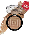Maybelline Master Chrome Metallic Highlighter Powder, Molten Gold, of 3)