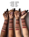 NYX PROFESSIONAL MAKEUP Lip Lingerie Matte Liquid Lipstick - Beauty Mark (Chocolate Brown)