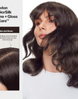 Revlon ColorSilk Tone + Gloss + Care Demi Permanent Hair Color, Dye Kit with Leave-In Scalp and Haircare Serum, 2x Shinier, 4x Stronger, 5A Medium Ash Brown, 4.5 fl oz