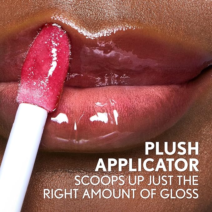 COVERGIRL Clean Fresh Yummy Gloss Daylight Collection Lip Gloss, Hydrating, Glossy Shine, Vegan Formula, Sunshine Rays 20, 0.33oz