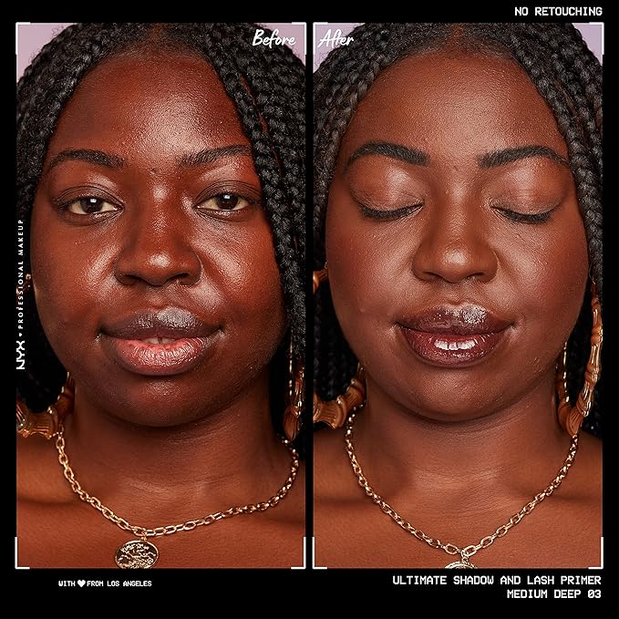 NYX PROFESSIONAL MAKEUP Ultimate Shadow & Liner Primer, Eyeshadow & Eyeliner Primer - Medium Deep