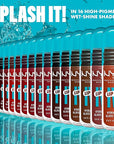 NYX Professional Makeup Lip IV Hydrating Glossy Lip Stain with 12HR Hydration - Splash N Spice (Brown)