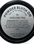 Harlowe Pink Purple Light Lavender Violet Vegan Blush Pressed Cheek Color Powder, Talc & Paraben Free, No Animal Testing & Cruelty Free