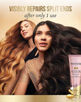 Pantene Keratin Leave-In Conditioner with Argan Oil, Protein Treatment for Dry, Damaged & Color-Treated Hair, Repairs Split Ends & Protects from Damage, Formaldehyde-Free, 8.4 Fl Oz