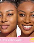 COVERGIRL Clean Fresh Blurring Skin Tint with SPF 30, 445 Medium/Rich Warm, Liquid Foundation, Soft Matte Finish, Smooths, Brightens, Blurs Pores, Mineral Sunscreen, Vegan Formula