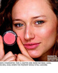 Sunkissed Shimmering Pink with Tints of Orange Blush Cruelty Free 4 G