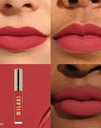 Milani Stay Put Longwear Liquid Lipstick - Smudge-Proof, Kiss-Proof, and Fade-Resistant Formula for All-Day Wear - Unhinged