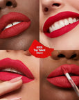 Revlon ColorStay Limitless Matte Liquid Lipstick, Vegan Formula, No-Budge, Longwear Lip Color, Long Lasting, Lightweight/Comfortable, Waterproof, 010 Top Talent, 0.17 fl oz