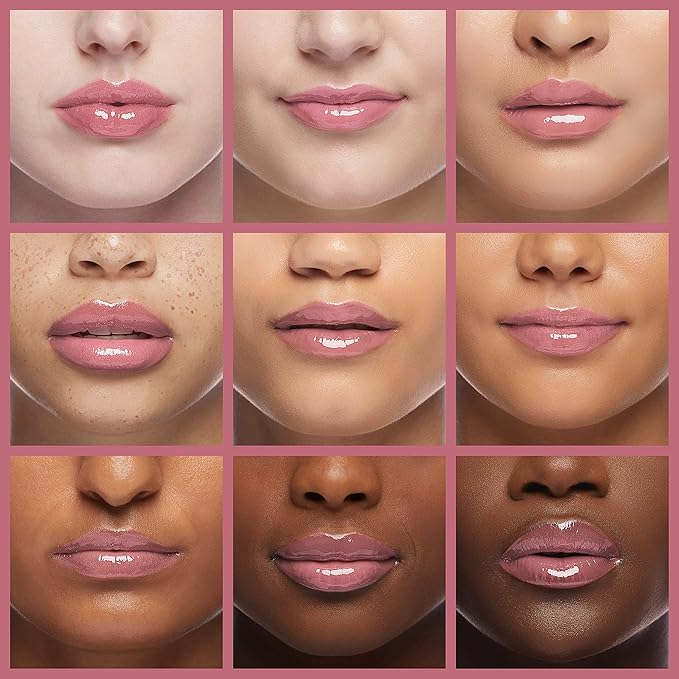 L’Oreal Paris Makeup Infallible 8 Hour Hydrating Lip Gloss, Nightfall Rose, 0.21 Fl Oz