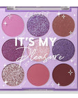 ColourPop Eyeshadow Palette - Eye Makeup Palette with Matte, Metallic, Matte Sparkle & Glitter Finishes - High-Pigment Eye Makeup with a Long-Wearing Formula - It's My Pleasure (0.3 oz)