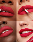 Revlon ColorStay Limitless Matte Liquid Lipstick, Vegan Formula, No-Budge, Longwear Lip Color, Long Lasting, Lightweight/Comfortable, Waterproof, 011 Fire Off, 0.17 fl oz