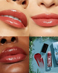 ColourPop x Twilight Lux Lip Oil - Hydrating, Sheer Tinted Lip Oil Formulated with Antioxidant-Rich Chamomile Extract & Calendula Oil - Non-Greasy, Nourishing Red Lip Oil - Bells (0.16 oz)