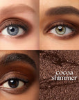 Julep Eyeshadow 101 Cream-to-Powder Waterproof Shadow Stick – Cocoa Shimmer – Long-Lasting, Crease-Proof, Chocolate Brown Shimmer Cream Eyeshadow with Built-in Smudger