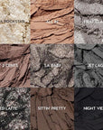 ColourPop Eyeshadow Palette - Eye Makeup Palette with Matte, Metallic, Matte Sparkle & Glitter Finishes - High-Pigment Eye Makeup with a Long-Wearing Formula - Gone Metal (0.3 oz)