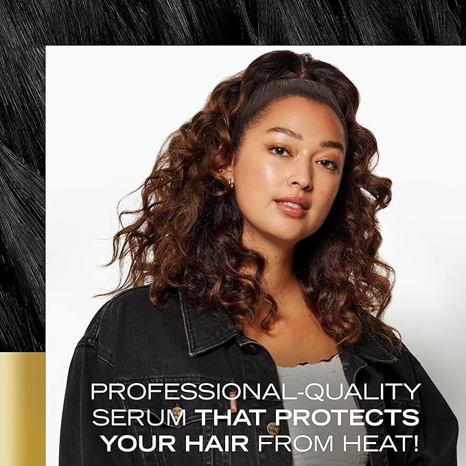 TRESemmé Expert Keratin Smooth Hair Care Set - Heat Protection Spray, Shine Serum with Marula Oil, and Thermal Leave-in Spray, Anti-Frizz Products (3 Piece Set)