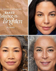 LAURA GELLER NEW YORK Award-Winning Baked Balance-n-Brighten Color Correcting Powder Foundation - Sand - Buildable Light to Medium Coverage - Demi-Matte Natural Finish