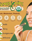 Lizard Lips USDA Certified Organic - 4 Flavor Variety Pack