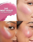 CoverGirl Trublend Skin Enhancer Blush Balm Stick, 240 Sweet Violet, Vegan Formula, Easy to Use, Glides on Effortlessly, Non-Greasy, Doesn't Crease, 0.21oz