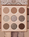 ColourPop That's Taupe Eyeshadow Palette - Cool-Toned Shadow Palette with Metallic and Matte Finishes - High-Pigment Eye Makeup with a Long-Wearing Formula (0.3 oz)