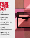 Revlon Blush, Powder Blush Face Makeup, High Impact Ravishing Rose, 0.17 oz