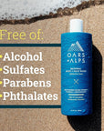 Oars + Alps Men's Moisturizing Body and Face Wash, Skin Care Infused with Vitamin E and Antioxidants, Sulfate Free, California Coast, 1 Pack