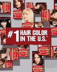 Revlon ColorSilk with Bond Repair Complex, Blonde Permanent Hair Color, 100% Gray Coverage, Ammonia Free Hair Dye, Vegan Keratin, 04 Ultra Light Natural Blonde (Pack of 3)