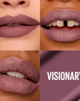Maybelline Super Stay Matte Ink Liquid Lipstick Makeup, Long Lasting High Impact Color, Up to 16H Wear, Visionary, Taupe Purple, 1 Count, Packaging May Vary