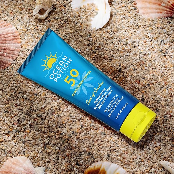 Ocean Potion Sunscreen Lotion SPF#50 6.8oz (Pack of 2)