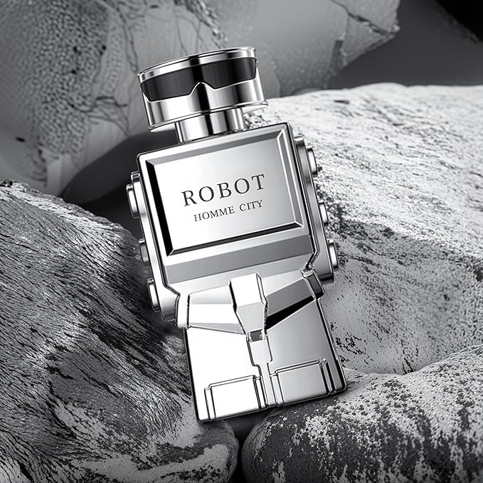 Hybrid & Company Robot Homme City For Men Eau De Parfum Vaporisateur Natural Spray 3.4 Fl Oz
